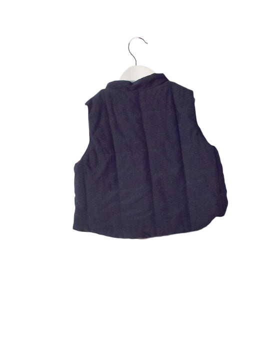 A Navy Puffer/Quilted Coats & Outerwear from IKKS in size 0-3M for boy. (Back View)