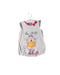 A Black Sleeveless Rompers from Chicco in size 6-12M for girl. (Front View)