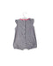 A Black Sleeveless Rompers from Chicco in size 6-12M for girl. (Back View)
