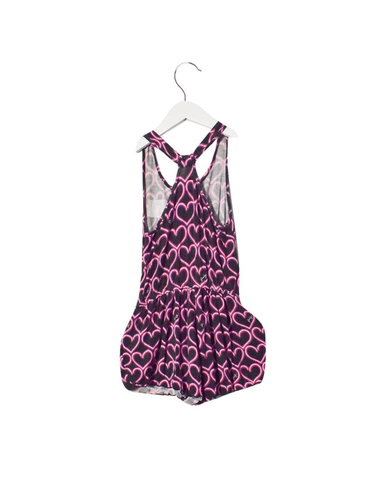 A Black Sleeveless Rompers from Juicy Couture in size 4T for girl. (Back View)