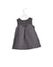 A Grey Sleeveless Dresses from Jacadi in size 6-12M for girl. (Back View)