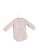 A Pink Long Sleeve Bodysuits from Chateau de Sable in size 6-12M for girl. (Back View)