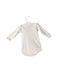 A White Bodysuits from Petit Bateau in size 3-6M for neutral. (Back View)