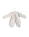 A White Long Sleeve Jumpsuits from Tartine et Chocolat in size Newborn for girl. (Front View)