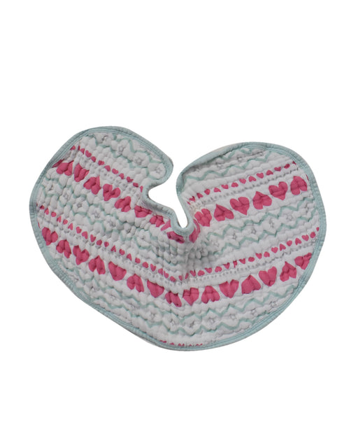 A Pink Bibs from Aden & Anais in size O/S for girl. (Front View)