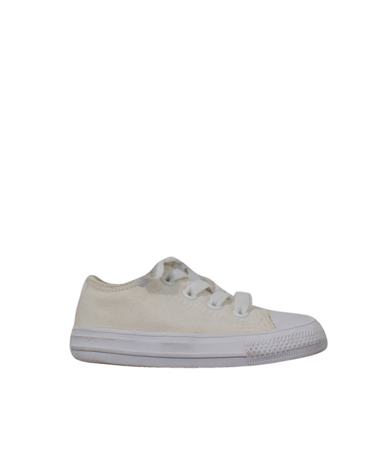 A White Sneakers from Converse in size 12-18M for neutral. (Front View)