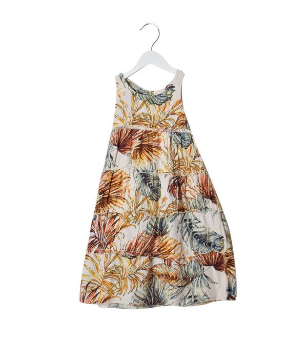 A Multicolour Sleeveless Dresses from Children of the Tribe in size 2T for girl. (Front View)