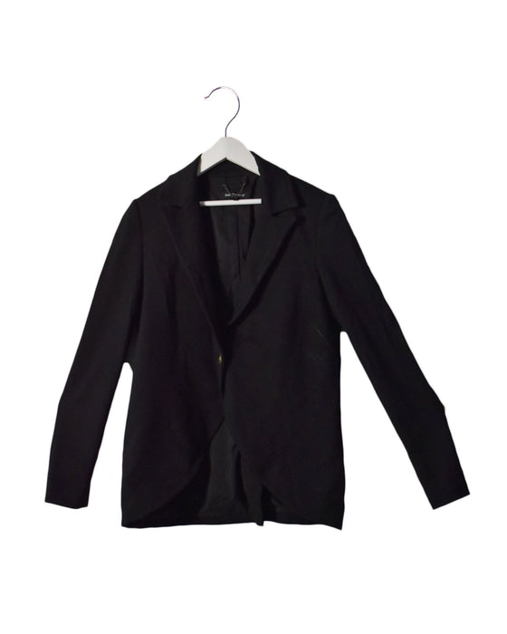 A Black Blazers from Isabella Oliver in size S for maternity. (Back View)