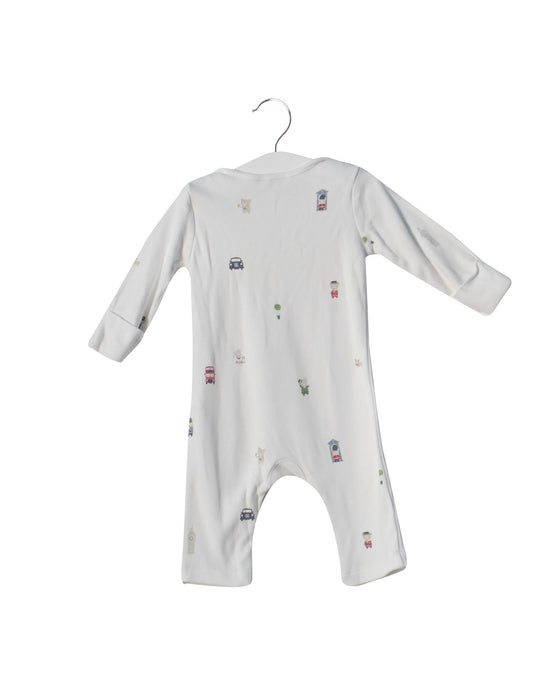 A White Long Sleeve Jumpsuits from The Little White Company in size 3-6M for neutral. (Back View)