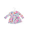 A Multicolour Long Sleeve Dresses from Joules in size 0-3M for girl. (Front View)