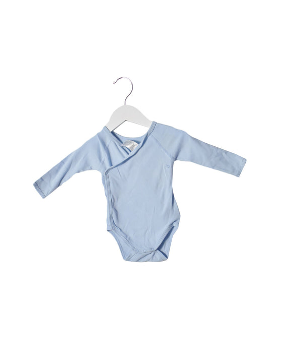A Blue Jumpsuits from Petit Bateau in size 3-6M for neutral. (Front View)