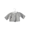 A Grey Long Sleeve Tops from Jacadi in size 0-3M for girl. (Front View)