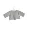 A Grey Long Sleeve Tops from Jacadi in size 0-3M for girl. (Back View)