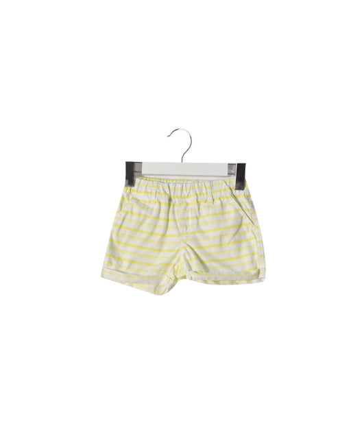 A Yellow Shorts from Kidsagogo in size 0-3M for girl. (Front View)