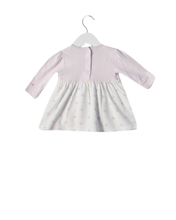 A Pink Long Sleeve Dresses from J by Jasper Conran in size 3-6M for girl. (Back View)