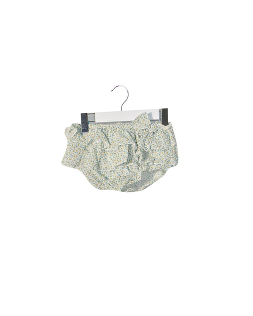 A Green Bloomers from Babidu in size 18-24M for girl. (Front View)