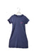 A Navy Short Sleeve Dresses from Vineyard Vines in size 7Y for girl. (Front View)