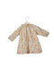 A Beige Long Sleeve Dresses from Bonpoint in size 6-12M for girl. (Back View)