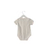 A White Short Sleeve Bodysuits from Emporio Armani in size 6-12M for girl. (Back View)