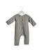 A Grey Long Sleeve Jumpsuits from Babe & Tess in size 3-6M for boy. (Back View)