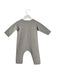 A Grey Long Sleeve Jumpsuits from Babe & Tess in size 3-6M for boy. (Back View)