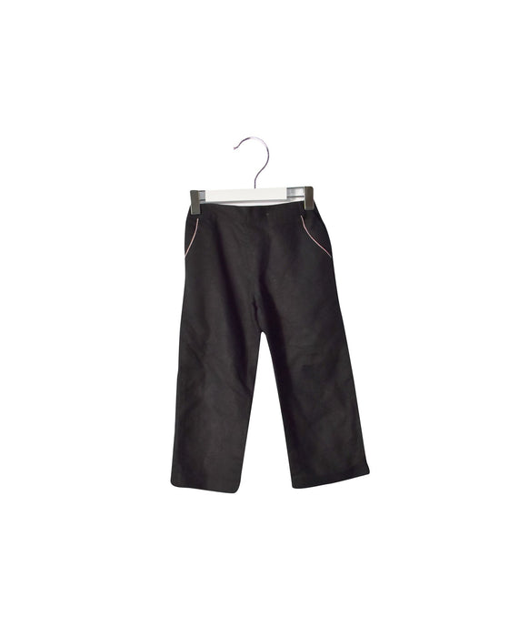A Black Casual Pants from Yasmeen et Alex in size 5T for girl. (Front View)