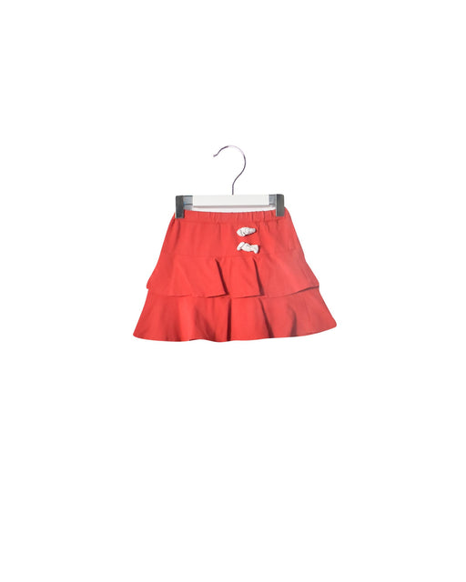 A Red Short Skirts from Malvi & Co. in size 3T for girl. (Front View)