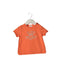 A Orange Short Sleeve T Shirts from Natalys in size 6-12M for boy. (Front View)