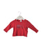 A Red Long Sleeve Tops from Petit Bateau in size 3-6M for boy. (Front View)