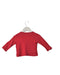 A Red Long Sleeve Tops from Petit Bateau in size 3-6M for boy. (Back View)