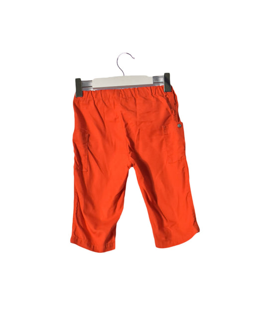 A Red Casual Pants from Petit Bateau in size 6-12M for boy. (Front View)