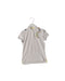 A White Short Sleeve Polos from Shanghai Tang in size 8Y for girl. (Front View)