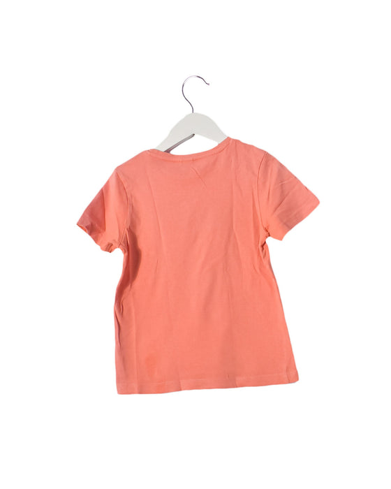 A Pink Short Sleeve T Shirts from 3Pommes in size 4T for boy. (Back View)