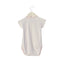 A White Short Sleeve Bodysuits from Absorba in size 3-6M for girl. (Back View)