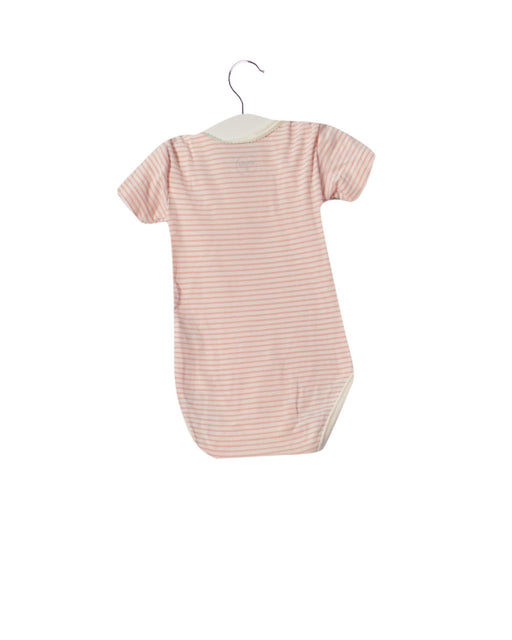 A Red Short Sleeve Bodysuits from Absorba in size 3-6M for girl. (Front View)