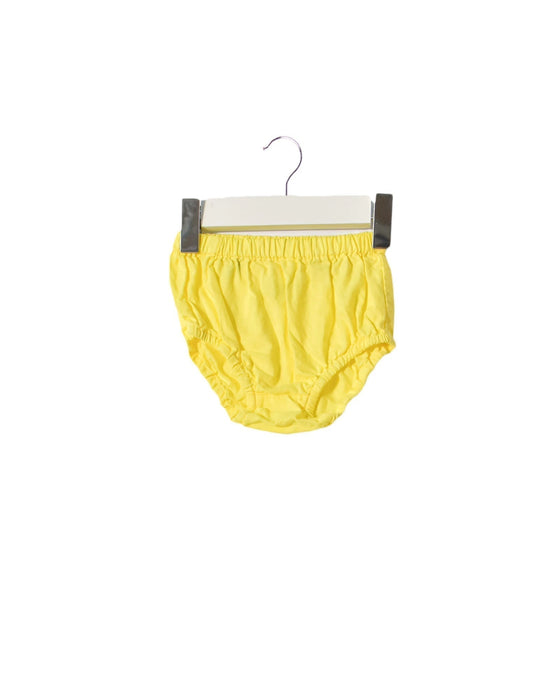 A Yellow Bloomers from Seed in size 3-6M for girl. (Front View)