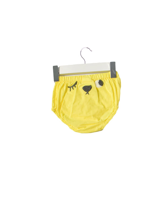A Yellow Bloomers from Seed in size 3-6M for girl. (Back View)