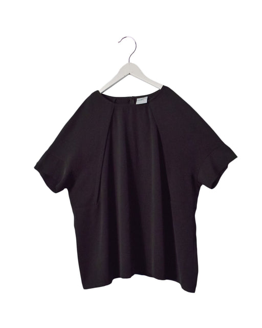A Black Short Sleeve Tops from Bove in size L for maternity. (Front View)