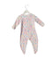 A Pink Long Sleeve Jumpsuits from Petit Bateau in size 6-12M for girl. (Back View)
