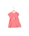 A Pink Short Sleeve Dresses from Petit Bateau in size 6-12M for girl. (Front View)