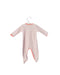 A Pink Long Sleeve Jumpsuits from Absorba in size 3-6M for girl. (Back View)