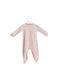 A Pink Long Sleeve Jumpsuits from Absorba in size 3-6M for girl. (Front View)
