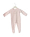 A Pink Long Sleeve Jumpsuits from Absorba in size 6-12M for girl. (Back View)