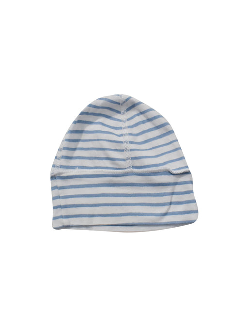 A Blue Beanies from Petit Bateau in size 0-3M for neutral. (Front View)