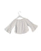 A White Long Sleeve Tops from Gingersnaps in size 6T for girl. (Back View)