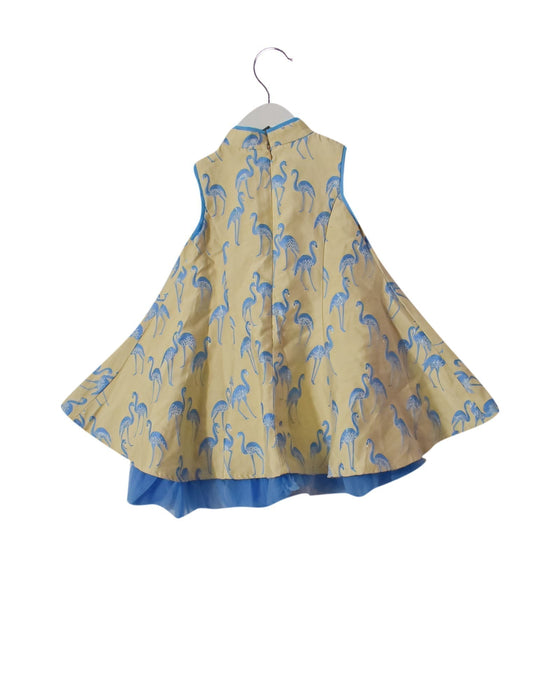A Beige Sleeveless Dresses from My Little Princess by Trami in size S for girl. (Back View)