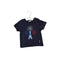 A Navy Short Sleeve T Shirts from Jacadi in size 12-18M for boy. (Front View)