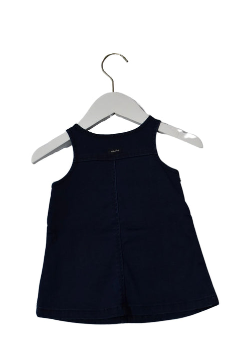 A Navy Sleeveless Dresses from Catimini in size 3-6M for girl. (Front View)
