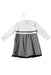 A White Long Sleeve Dresses from Armani in size 6-12M for girl. (Front View)