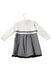 A White Long Sleeve Dresses from Armani in size 6-12M for girl. (Back View)